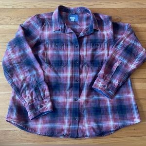 L.L. Bean Women’s Plaid Flannel XL